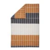 Marimekko Tiiliskivi Bettdeckenbezug, 150 x 210 cm, Dunkelbraun - Beige - -Heimtextilien 001 marimekko MA071804 889 mm 223 tiiliskivi pl 150x210 071804 889 kb