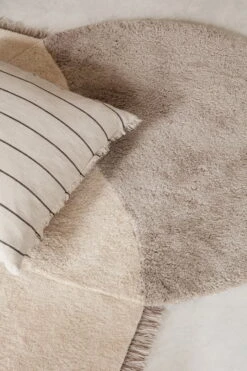 Ferm LIVING Getufteter View Teppich, Beige -Heimtextilien 09 0895