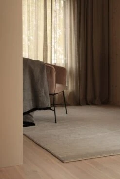 Rock Teppich, Hellgrau -Heimtextilien 1 6 2 5 5Binterior5D Light Grey Rock