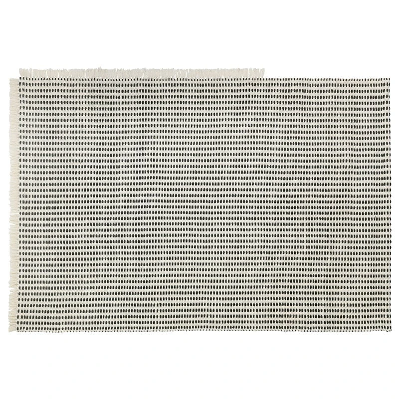 Ferm LIVING Way Teppich, 140 X 200 Cm, Cremefarben - Dunkelblau 3 Ferm LIVING Way Teppich, 140 X 200 Cm, Cremefarben - Dunkelblau