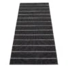 Carl Teppich, 70 X 180 Cm, Schwarz/anthrazit -Heimtextilien 100Pappelina 19 TH