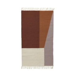 Ferm LIVING Kelim-Teppich, Borders, 80 X 140 Cm