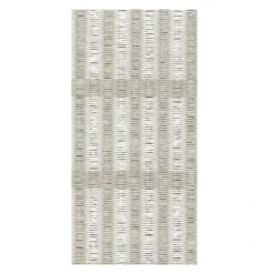 New York Teppich, Steingrau – Weiß