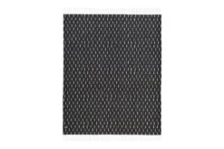 Rain Überwurf, 130 X 180 Cm, Schwarz – Weiß 10 Rain Überwurf, 130 X 180 Cm, Schwarz – Weiß -Heimtextilien 13710 Rain Throw Black White angle 2