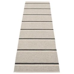 Olle Teppich, 70 X 240 Cm, Grau - Leinen