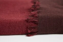 Woud Double Überwurf, Indischrot - Kastanienbraun -Heimtextilien 160552 Double throw indian redchestnut brown 2