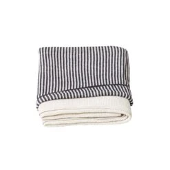 Aymara Plaid, 170 X 130 Cm, Rippe, Cremeweiß -Heimtextilien 207FormAndRefine AK