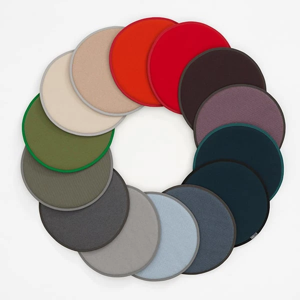 Vitra Kissen Seat Dot, Dunkelgrau – Marron 4 Vitra Kissen Seat Dot, Dunkelgrau – Marron – Bild 2