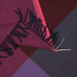 Vitra Decke Colour Block, Blau – Bordeauxrot -Heimtextilien 219VitraNew iso HV