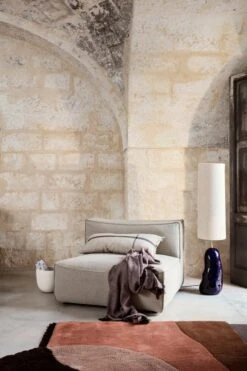 Ferm LIVING Calm Kissen, 40 X 90 Cm, Kamelfarben – Schwarz -Heimtextilien 29 1137 1