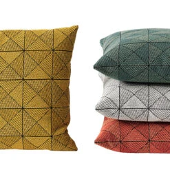 Muuto Tile Kissen, Gelb 8 Muuto Tile Kissen, Gelb -Heimtextilien 2Muuto iso HV 3