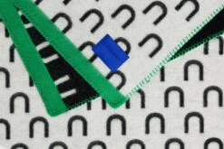 Arch Decke, 130 X 180 cm, Schwarz - Weiß - Grün -Heimtextilien 30572ArchThrowBlack White Green02 2048x2048