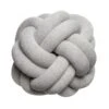 Design House Stockholm Knot Kissen, Weiß - Grau -Heimtextilien 316DHS AK