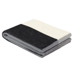 Block Überwurf, 130 X 180 Cm, Salt And Pepper