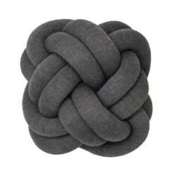 Design House Stockholm Knot Kissen, Grau
