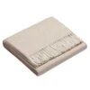 Alpaca Decke, Fischgrätenmuster Beige -Heimtextilien 338Sibast AK