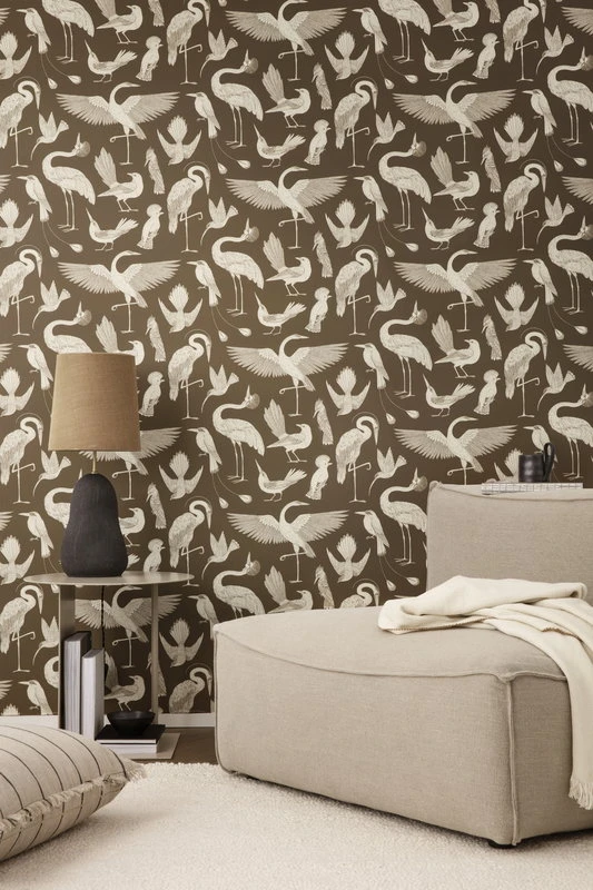 Ferm LIVING Calm Kissen, 80 X 80 Cm, Kamelfarben – Schwarz 4 Ferm LIVING Calm Kissen, 80 X 80 Cm, Kamelfarben – Schwarz – Bild 2