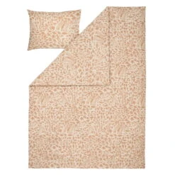 Iittala OTC Cheetah Bettbezug-Set, 150 × 210 cm, Braun