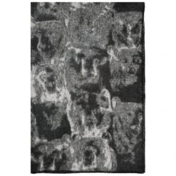 Otso Decke, 130 X 200 Cm, Schwarz - Grau