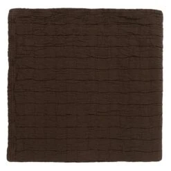 Aava Bettüberwurf Für Doppelbett, 260 X 260 Cm, Schokobraun