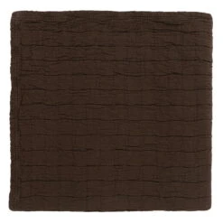 Aava Bettüberwurf, 160 X 260 Cm, Schokobraun