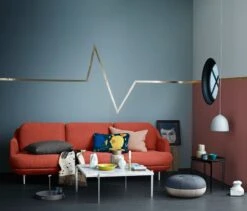 Fritz Hansen Jaime Hayon Decke, Gold -Heimtextilien 6050 Objects