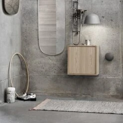 Muuto Teppich , Schwarz – Weiß -Heimtextilien 670 16 MuutoFV iso