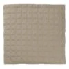 Bettüberwurf Tuike Für Doppelbett, 260 X 260 Cm, Sandbeige