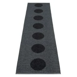 Vera 2.0 Teppich, 70 X 280 Cm, Schwarz -Heimtextilien 70Pappelina AK