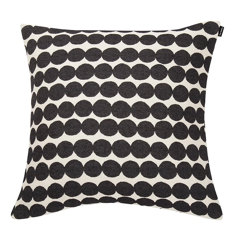 Marimekko Kissenbezug Räsymatto, Schwarz-weiß 3 Marimekko Kissenbezug Räsymatto, Schwarz-weiß