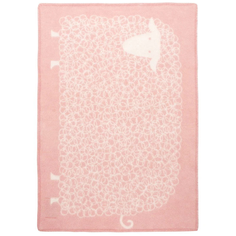 Kili Decke 90 X 130 Cm, Rosa – Weiß 3 Kili Decke 90 X 130 Cm, Rosa – Weiß