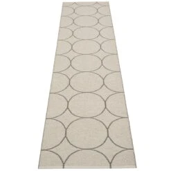 Teppich Boo 70 X 300 Cm, Holzkohlefarben – Leinenfarben -Heimtextilien 80Pappelina2018 TH