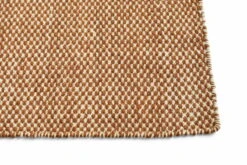 Hay Moiré Kelim Teppich, Zimtbraun -Heimtextilien AB445 A665 AH08 Moire Kelim 140x200 cinnamon detail