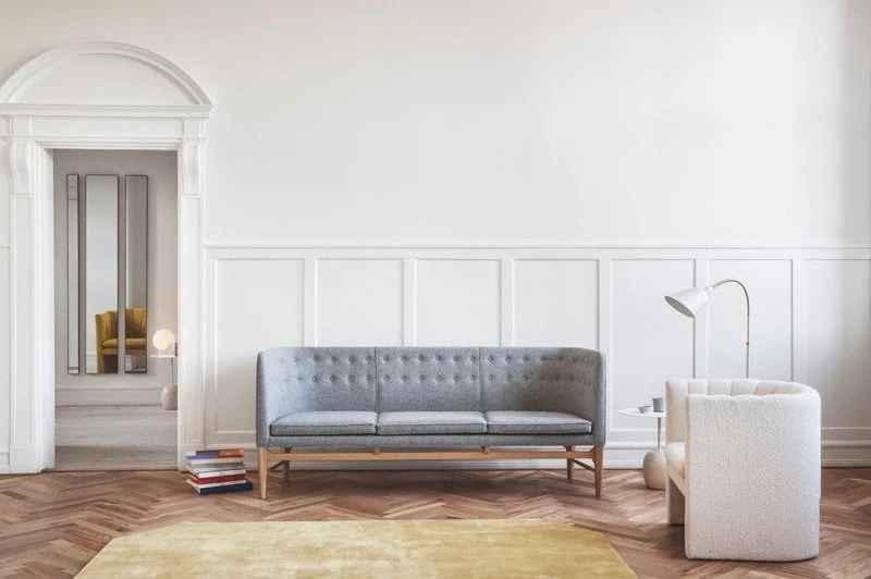 &Tradition Teppich The Moor AP8, 300 X 300 Cm, Strohgelb 5 &Tradition Teppich The Moor AP8, 300 X 300 Cm, Strohgelb – Bild 3