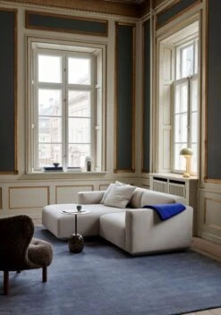 &Tradition Teppich The Moor AP6, 240 X 240 Cm, Mitternachtsblau -Heimtextilien ATD Retail 2022 Develius EV1 EV7 Lato LN8 Little Petra VB1 The Moor AP8 Flowerpot VP3 Untitled AP10