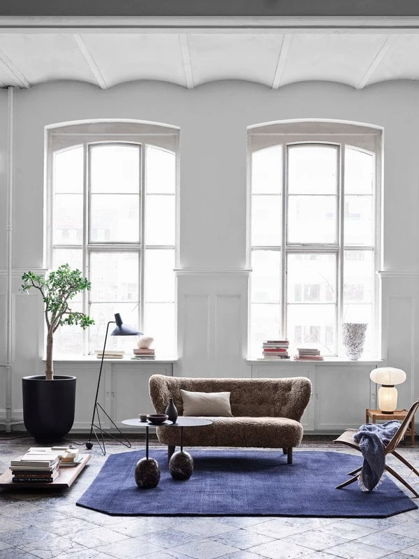 &Tradition Teppich The Moor AP6, 240 X 240 Cm, Mitternachtsblau – Bild 2