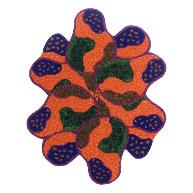 Pear Teppich, 160 x 200 cm, Rot 3 Pear Teppich, 160 x 200 cm, Rot