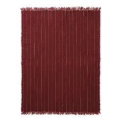 Menu Battus Decke, Sienarot -Heimtextilien Battus blanket burnt sienna VS