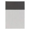 Beach In-Out Teppich, Perlgrau/Graphit -Heimtextilien Beach 15383040 col pearl grey graphite ends with fringes in out woodnotes U