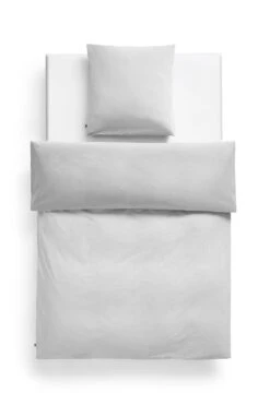 Hay Duo Kopfkissenbezug, Grau -Heimtextilien Duo Duvet Cover Duo Pillow Case grey 1