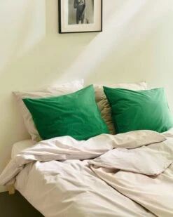 Hay Duo Kopfkissenbezug, Matcha 9 Hay Duo Kopfkissenbezug, Matcha -Heimtextilien Duo Pillow Case matcha Duo Duvet Cover ivory