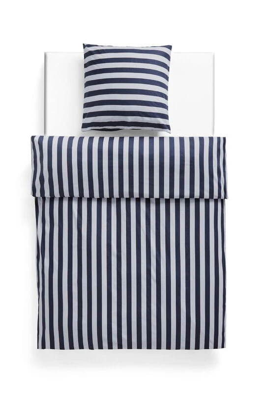 Hay Été Kopfkissenbezug, Mitternachtsblau - Hellgrau 4 Hay Été Kopfkissenbezug, Mitternachtsblau - Hellgrau – Bild 2