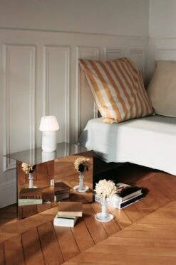 Hay Crinkle Tagesdecke, 260 X 260 cm, Kühles Grau -Heimtextilien Ete Pillow Case warm yellow Crinkle Bedspread cool grey Apollo Portable Lamp white Flare Milk Stripe Candleholder blue