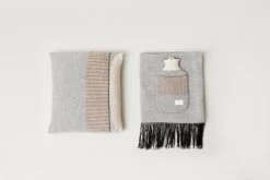Aymara Plaid, 190 X 130 Cm, Moulinex -Heimtextilien F R Aymara Pattern Grey Plaid Cushion Hot Water Bottle