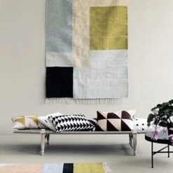 Ferm LIVING Kelim Teppich, Squares, 140 X 200 Cm -Heimtextilien FB2BImagepost2BAW142B4