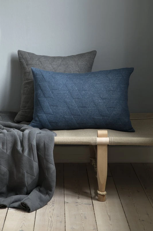 FJ Pattern Decke, 140 X 210 Cm, Grau 5 FJ Pattern Decke, 140 X 210 Cm, Grau – Bild 3