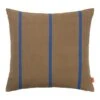 Ferm LIVING Grand Kissen, 50 × 50 cm, Olivgrün – Leuchtendes Blau -Heimtextilien FL1104265373 ferm LIVING SS22 GrandCushion Olive BrightBlue 1104265373 kb