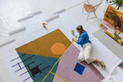 Zeniitti Teppich 170 X 240 Cm, Rosa – Braun 7 Zeniitti Teppich 170 X 240 Cm, Rosa – Braun -Heimtextilien Finarte Atelier Zeniitti design Minni Havas Suvi Keslinen