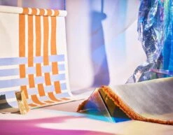 Harmony Teppich, Hellblau -Heimtextilien Finarte Blending Bond white Harmony lightblue mood