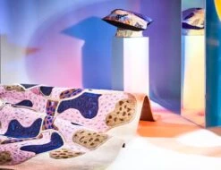 Paletti Kissenbezug 50 × 50 Cm, Orange -Heimtextilien Finarte Blending Pome white Paletti orange mood 1